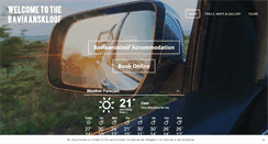 Desktop Screenshot of baviaanskloof.net